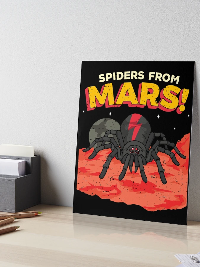 Spiders From Mars! Art Board Print for Sale by jtrenshaw