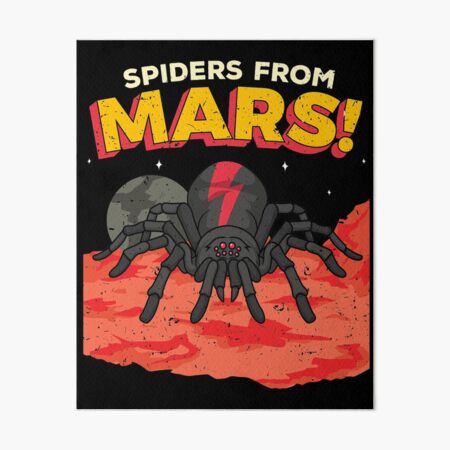 Spiders From Mars! Art Board Print for Sale by jtrenshaw