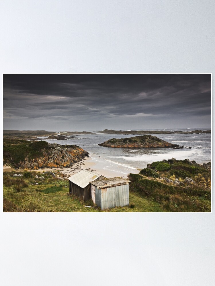 Alternate view of Coutta Rocks,Tasmania Poster
