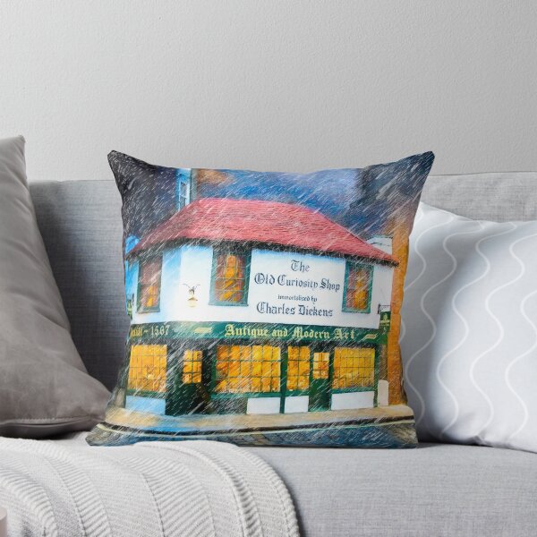 Item preview, A London Rain On The Old Curiosity Shop designed and sold by Mark Tisdale Art.