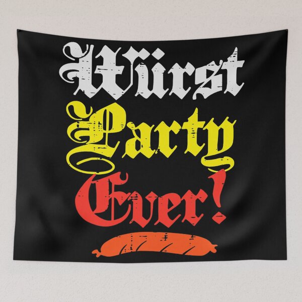 Item preview, Wurst Party Ever Oktoberfest Sausage designed and sold by OliverBrueggem.