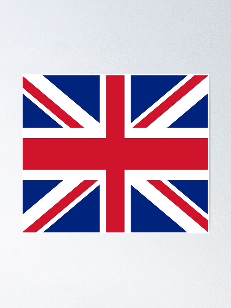 United Kingdom UK Union Jack Fully Sewn Vintage-Look Flag 49cm x 33cm 