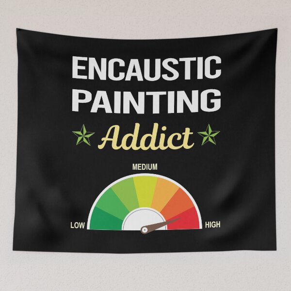 Item preview, Addict Encaustic Eainting designed and sold by PriscillaHerna.