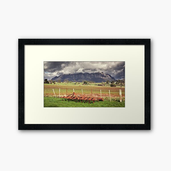 Mountain Storm Framed Art Print