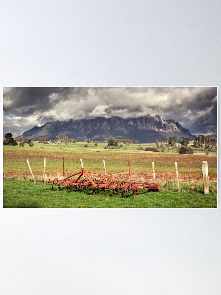 Alternate view of Mountain Storm Poster