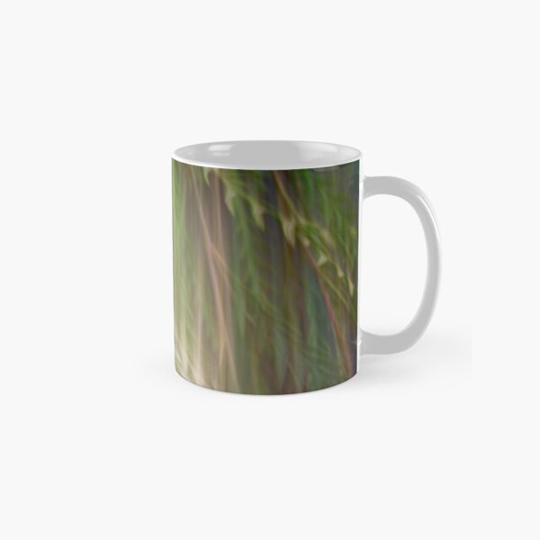 Fleur Blur Series-Abstract Decorative Leaves Classic Mug