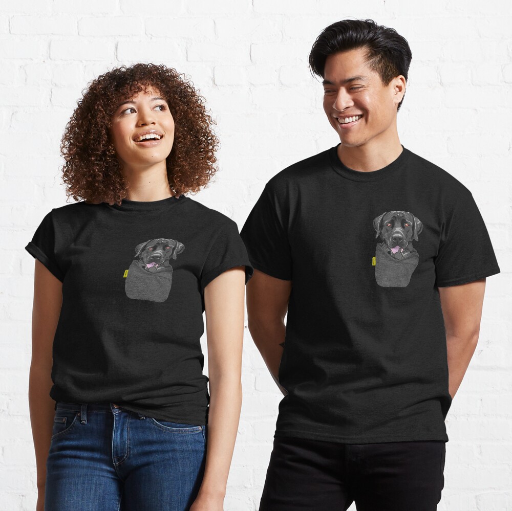 Labrador Retriever FU Pocket Classic T-Shirt