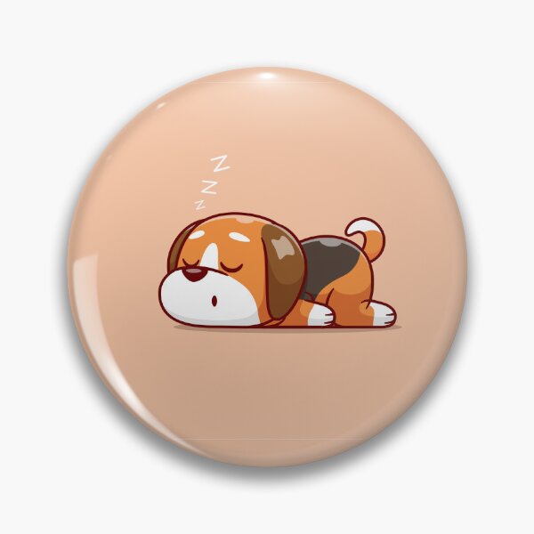 Item preview, Cute Dog Sleeping - Funny designed and sold by Cutefy.