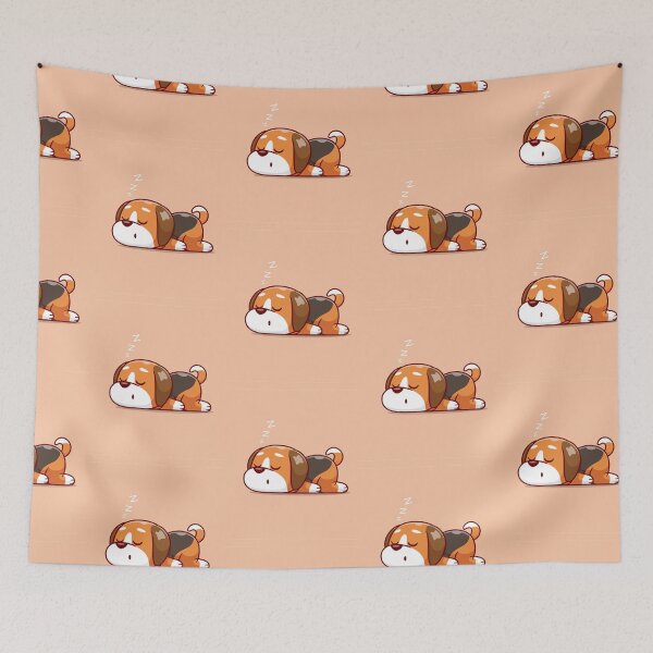 Item preview, Cute Dog Sleeping - Funny designed and sold by Cutefy.