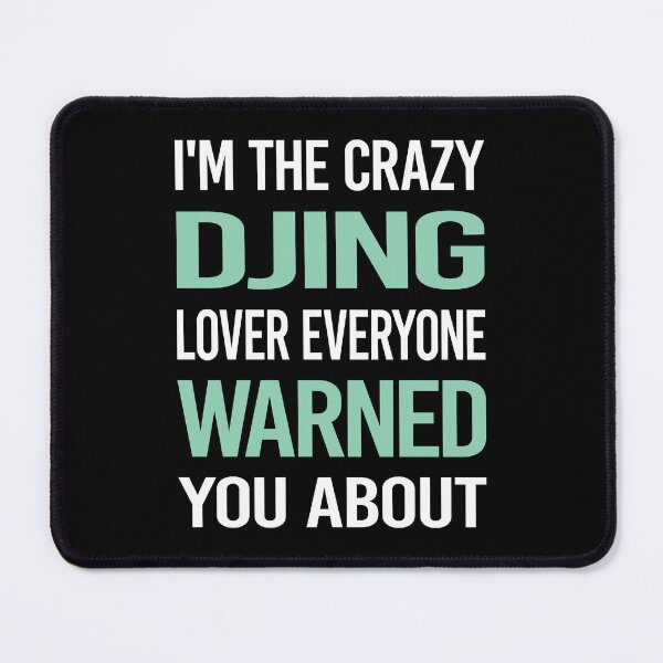 Item preview, Crazy Lover Djing DJ Disc Jockey Deejay designed and sold by BimBamFrank.