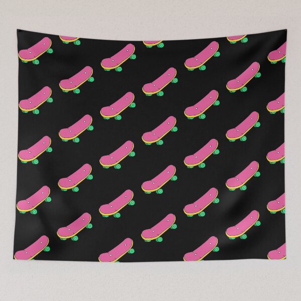 Item preview, Pink Retro Skateboard Vintage  designed and sold by mkzmerch.