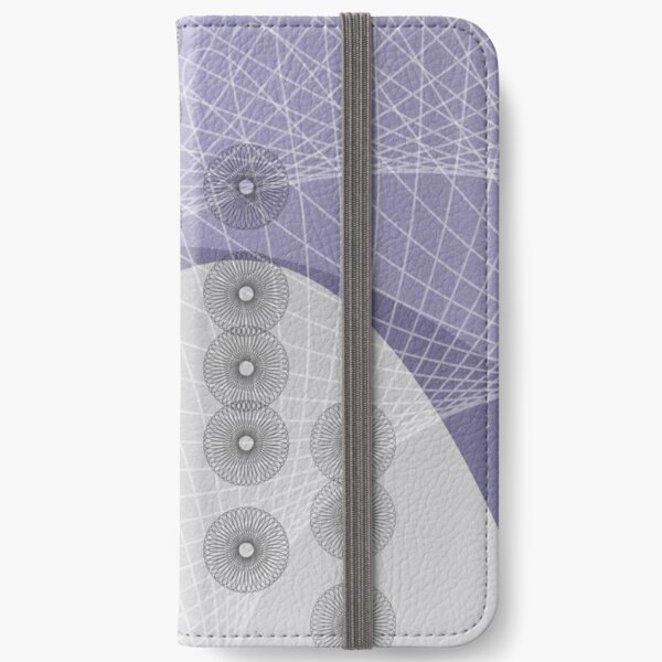 Purple Skyfall iPhone Wallet