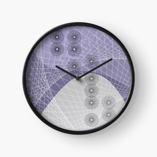 Purple Skyfall Clock