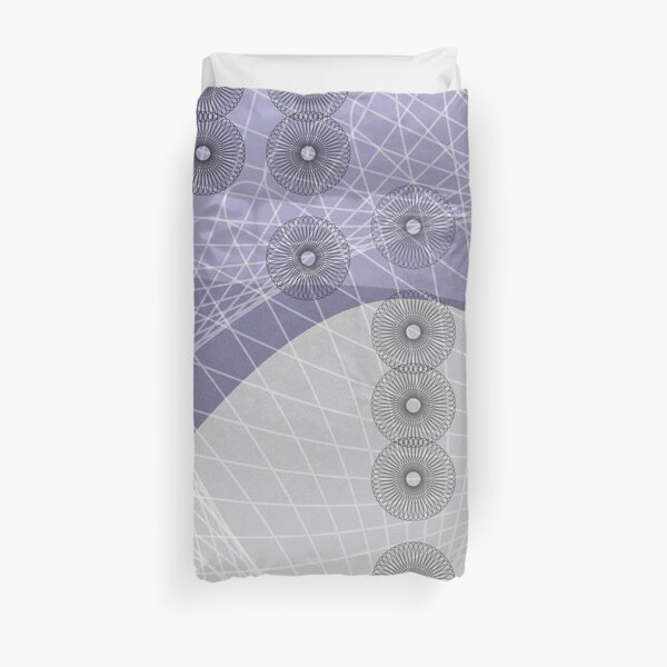 Purple Skyfall Duvet Cover