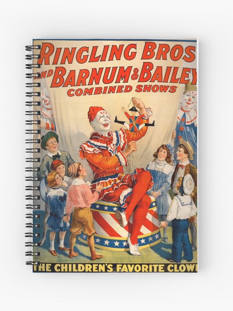 Circus Poster - Ringling Bros Barnum and Bailey" Journal for Sale