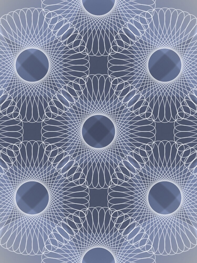 Circled in Shades of Sapphire Blue by AhUmDesign