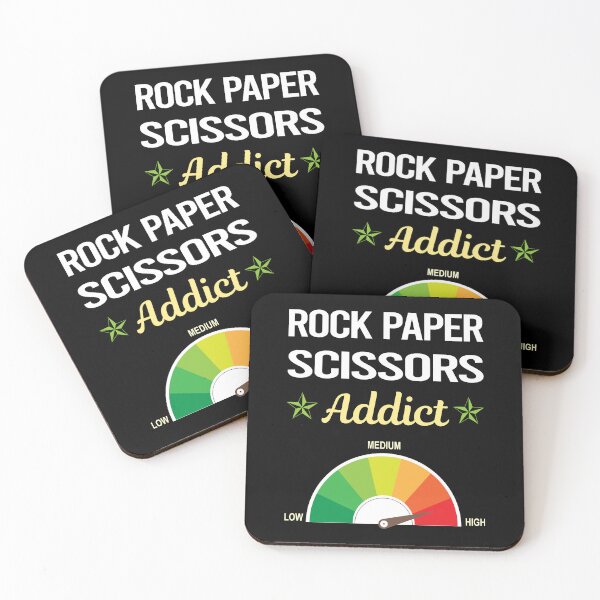 Item preview, Addict Rock Paper Scissors designed and sold by PriscillaHerna.