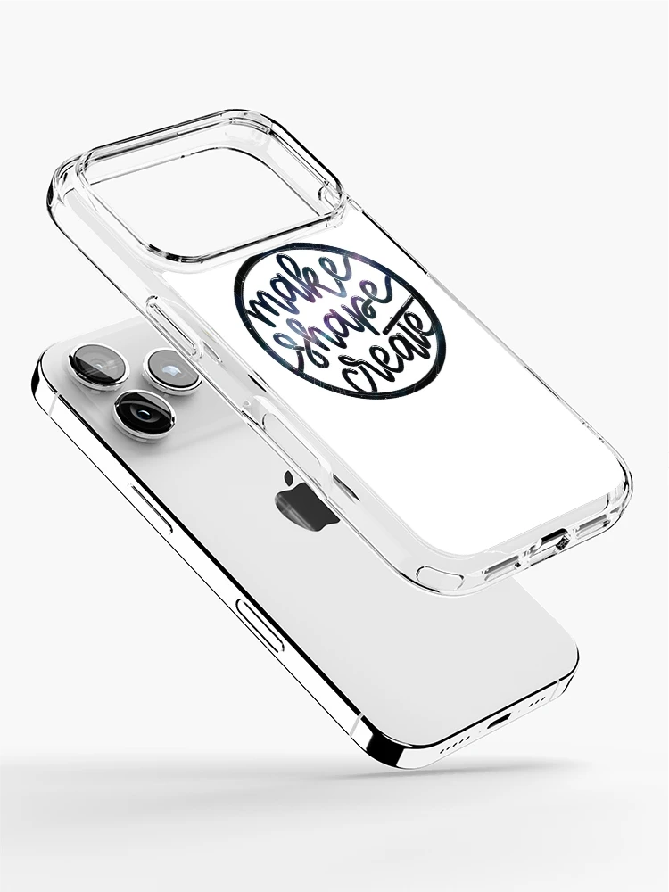Thumbnail 2 of 5, iPhone Case, MakeShapeCreate - Galaxy designed and sold by Annie Norris.