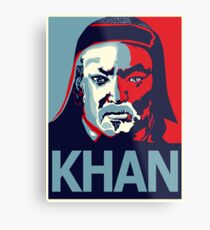Khan Metal Print