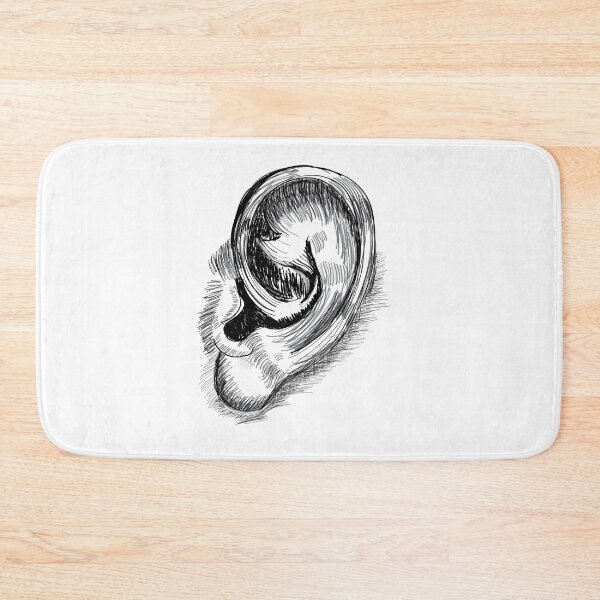 Item preview, Ear sketch art  T-Shirt designed and sold by KARTICK DUTTA.