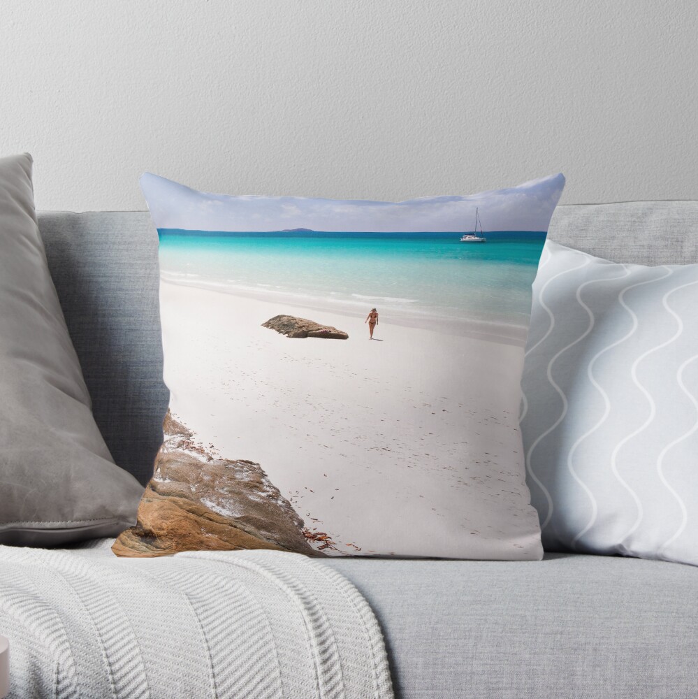 Whitsunday Dreaming Throw Pillow