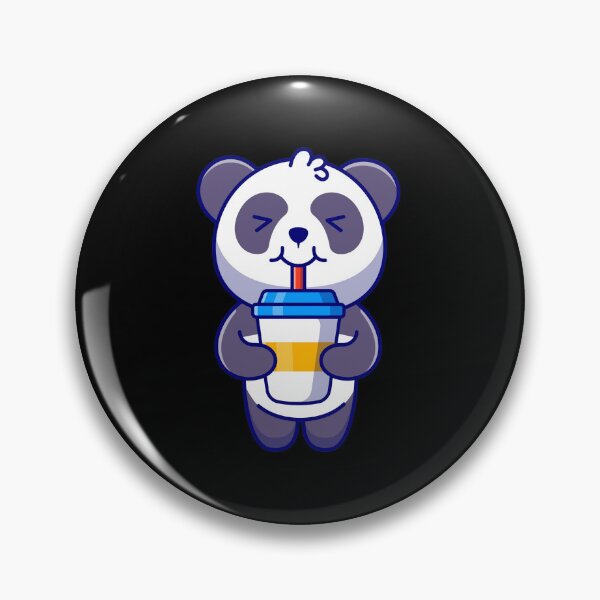 Item preview, Cute Panda Drinking Coffee - Funny designed and sold by Cutefy.
