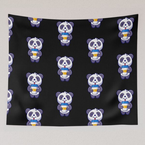 Item preview, Cute Panda Drinking Coffee - Funny designed and sold by Cutefy.