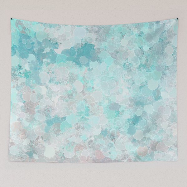 Item preview, Graffiti Dream - Aqua and Nude designed and sold by Dominiquevari.