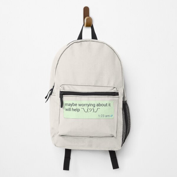 Item preview, Maybe Worrying About It Will Help Shrug designed and sold by RuggedRoo.