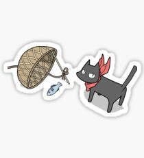 Nichijou-Sakamoto Fischfalle Sticker