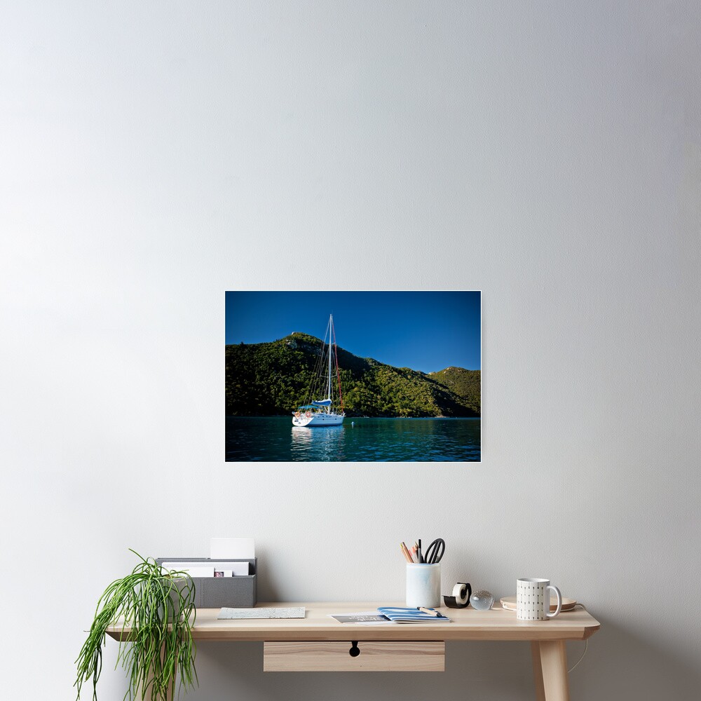 Calm Anchorage Poster