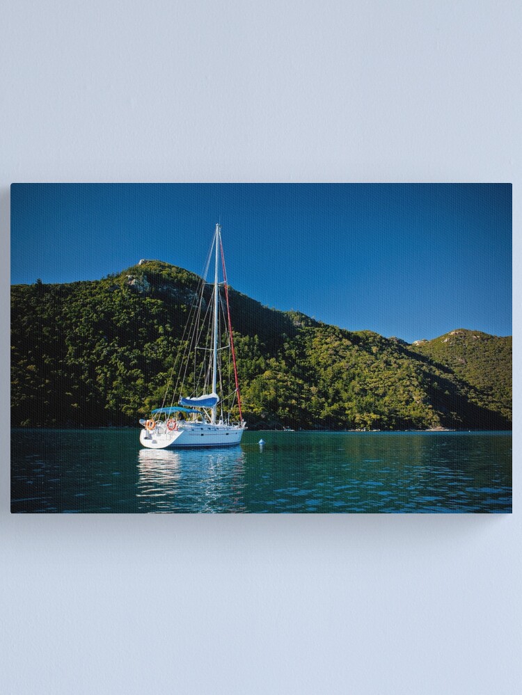 Alternate view of Calm Anchorage Canvas Print