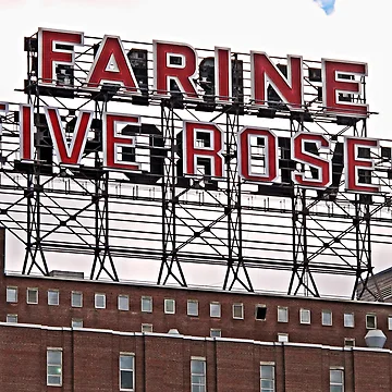 Artwork thumbnail, Five Roses Sign by Ethna Gillespie