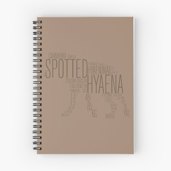 Item preview, Word Cloud Wildlife: Crocuta (Spotted Hyaena) designed and sold by NoelleMBrooks.
