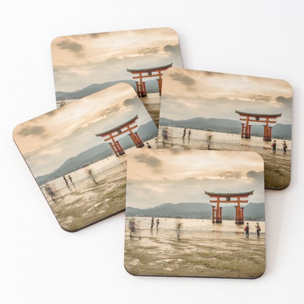 Item preview, Unique street photography of Itsukushima Torii gate designed and sold by AvonPerception.