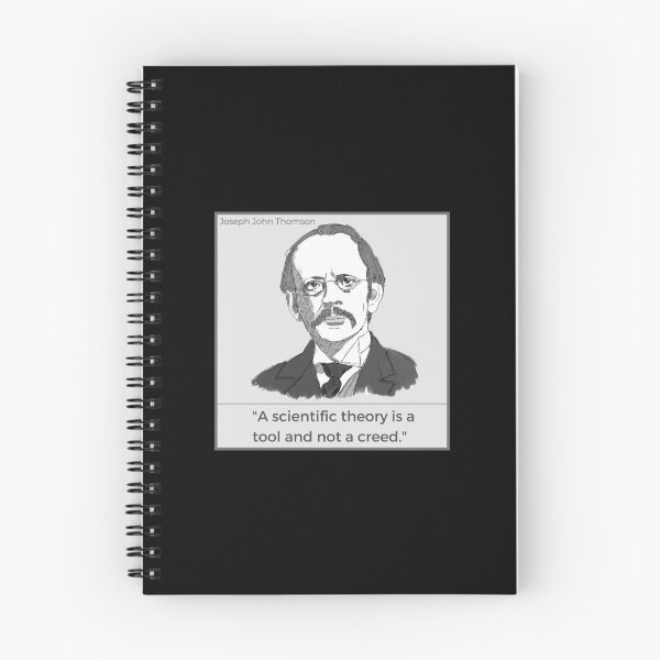 Item preview, J. J. Thomson illustration quote designed and sold by KennyLucky.