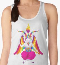 1997 Neon Rainbow Baphomet Women's Tank Top