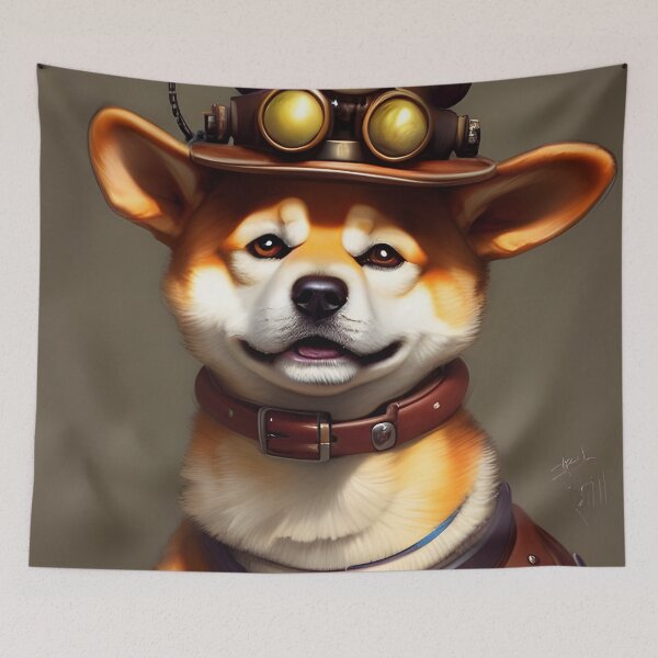 Item preview, Punked Shib designed and sold by Manimilo.