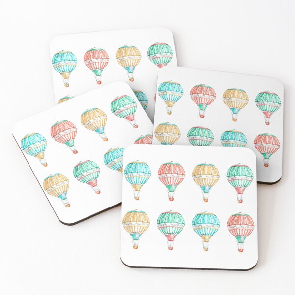 Item preview, Colorful Hot Air Balloon designed and sold by BekkaCampbell.