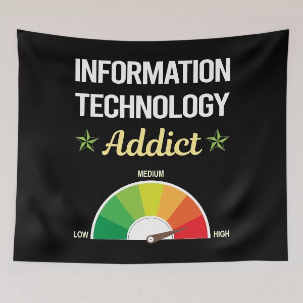 Item preview, Addict Information Technology designed and sold by PriscillaHerna.