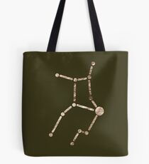 Zodiac Constellation Virgo Tote Bag