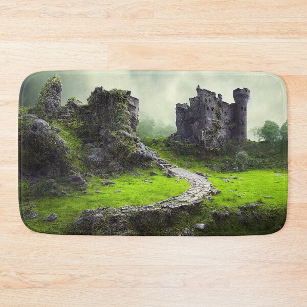 Item preview, The Ramshackle Broken Castle designed and sold by LessLowLast.