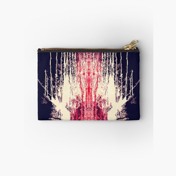 Item preview, Pink and Navy Blue Abstract Watercolor Paint Drips designed and sold by Blkstrawberry.