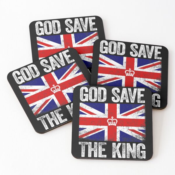 Item preview, God Save The King Charles III UK Flag designed and sold by OliverBrueggem.