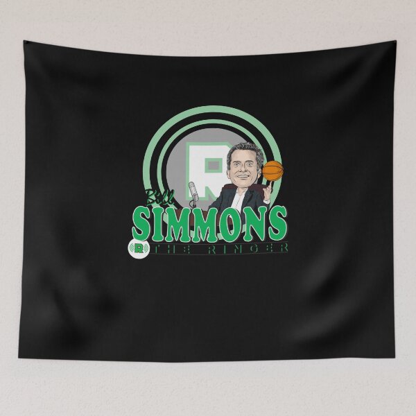 Item preview, Bill simmons caricature tee designed and sold by RandyChipman.