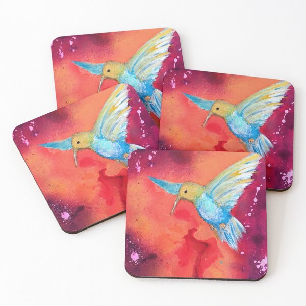 Item preview, Autumn Hummingbird designed and sold by PaintedPuffer.
