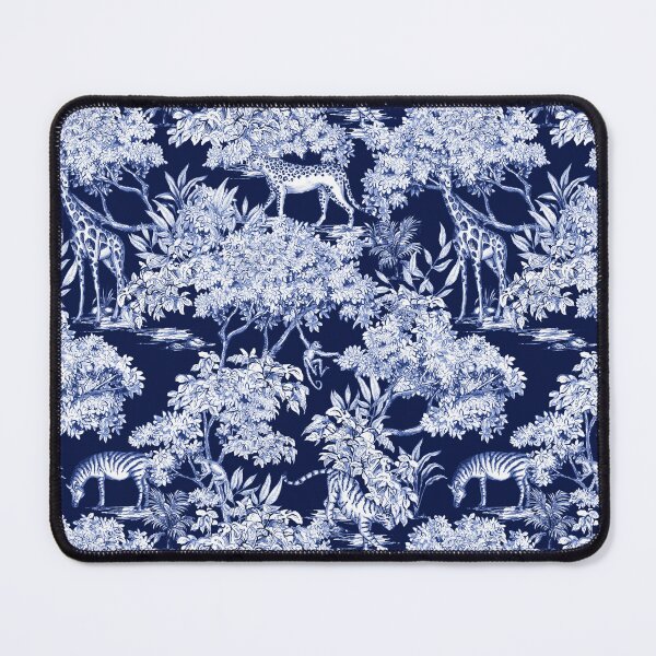 Item preview, midnight forest toile de jouy designed and sold by letsgow8th.