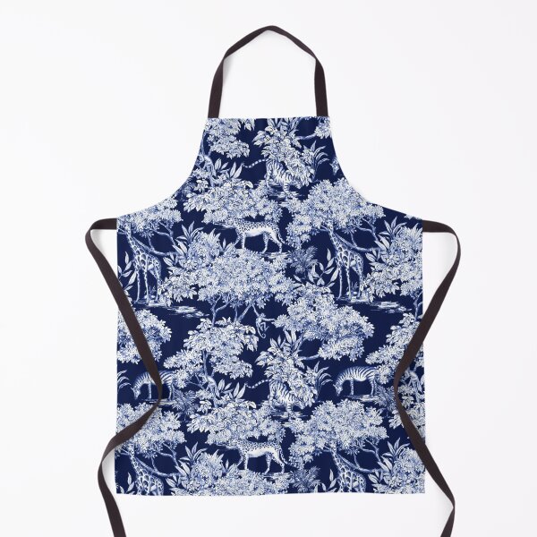 Item preview, midnight forest toile de jouy designed and sold by letsgow8th.