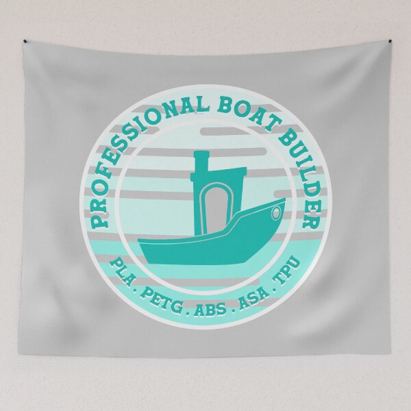 Item preview, 3D Printing Benchy Professional Boat Builder designed and sold by BRU Design.