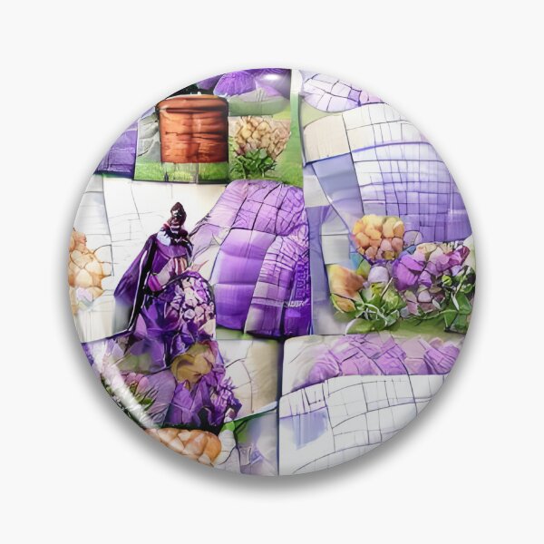 Artikelvorschau, Country Lavendel Steppmuster AI Art.-Nr entworfen und verkauft von Melissa Park.
